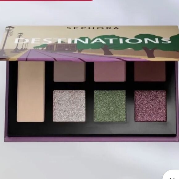 Sephora Other - Sephora Destinations Southern Charm Eyeshadow Palette plums, raisins & more